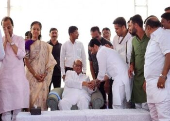 Sunil-Shelke-Meet-Sharad-Pawar