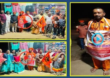 Shiv-Sainiks-Went-on-foot