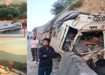 Truck-Accident-On-Mumbai-Pune-ExpressWay