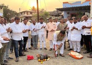 Development-Works-Bhumi-Pujan-By-MP-Shrirang Barne