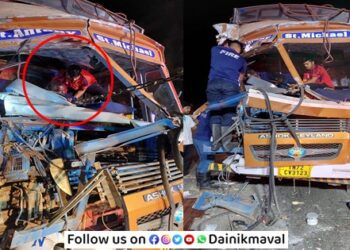 Mumbai-Pune-Expressway-Truck-Accident-News