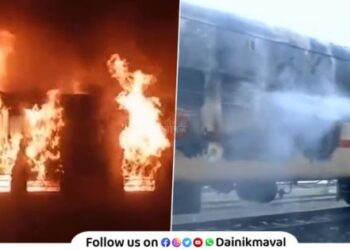 Train-Fire-In-Tamil-Nadu