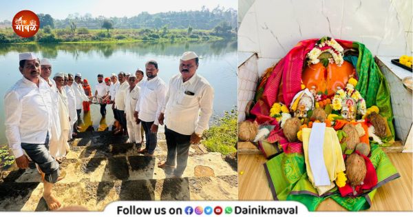 महाशिवरात्री निमित्त पोटोबा महाराज आणि जाखमाता देवी या भाऊ-बहिणीची भेट ...