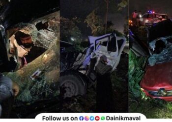 accident near Shilatne village