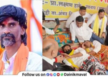 Manoj Jarange Patil and Laxman Hake