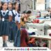 school uniforms stitched by shg groups