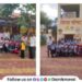 Admission ceremony of students at Zilla Parishad School