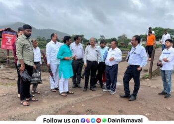 bridge over Indrayani River