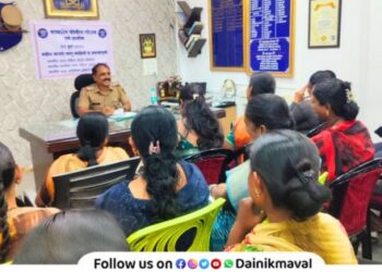 Public awareness by Kamshet Police