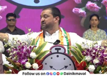 MLA Sunil Shelke emotional speech