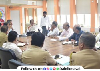 MP Shrirang Barane instructions to officials