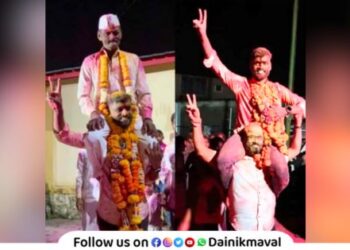 Vaibhav Ambekar from Devale village in Maval taluka