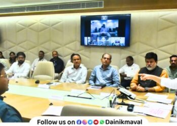 traffic jam in Chakan area