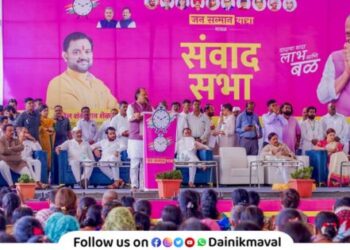 NCP Ajit Pawar Jan Samman Yatra Lonavala Maval Taluka MLA Sunil Shelke