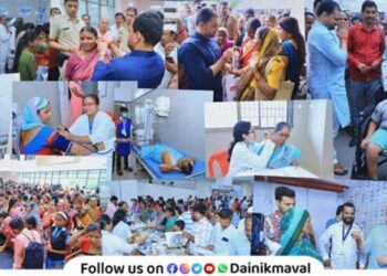 Maha Arogya Camp organized at Kanhe Hospital