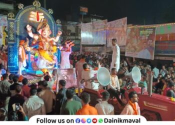 Lonavala City Ganesh Immersion Procession 2024