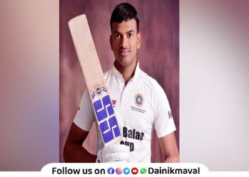 Maval taluka cricketer Chaitanya Kondbhar