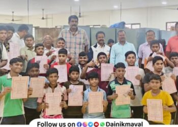 wrestling competition concluded in Khopoli