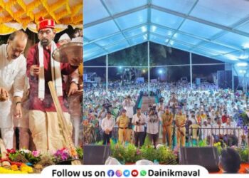 Bhoomipujan of Sant Santaji Jaganade Maharaj Samadhi Temple