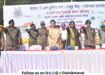 Launch of Swachhata Hi Seva initiative at Talegaon Dabhade