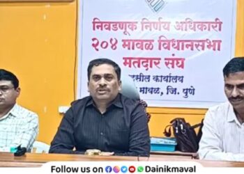 204 Maval Assembly Constituency Election Decision Officer Surendra Navale Press Conferenceव