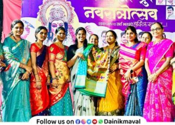 900 women attended Khel Rangala Paithnicha program organized by Jai Malhar Group Vadgaon