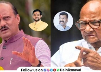 Support for Sharad Pawar independent candidate Bapu Bhegde in Maval assembly constituency