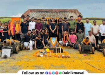 Durg Puja and Cleanliness Mission completed at Fort Korigad initiative of Sahyadri Foundation