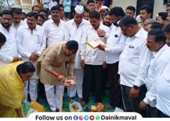 Maruti temple at Takwe Budruk Maval