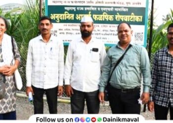 Participation of farmers from Bramhanoli Maval in toxic free farming training camp