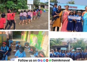 Students appeal to parents to vote in Maval Assembly Constituency