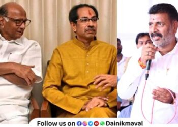 Uddhav Thackeray Sharad Pawar party announced support to Bapusaheb Bhegde Maval Vidhan Sabha