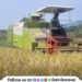 Paddy harvesting started with help of machine in maval taluka