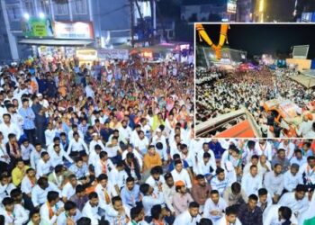 मावळ विधानसभा : तळेगाव शहरातील आमदार सुनील शेळके यांचा ‘रोड शो’ ठरणार ‘गेम चेंजर’