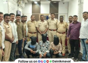 Accused arrested in Nilesh Kadu murder case at Prabhachiwadi Pavananagar Lonavala Rural Police