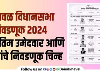Maval Assembly Constituency Election 2024 Final candidate and election symbols