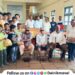 Distribution of snacks in old age home of blind citizens activities for children Lonavala