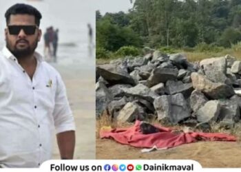 BJP office bearer Nilesh Kadu has been murdered in Maval taluka in assembly elections period