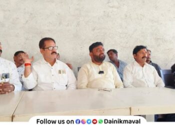 On behalf of Baba Kamble Tapri Hatgadi Pathari Panchayats announced support to Sunil Shelke