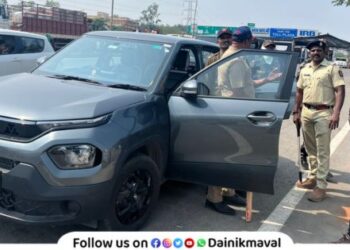 Scrutiny of vehicles to be started at Somatne toll booth in view of election