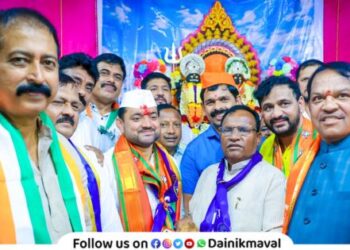 Maval Vidhan Sabha election campaign of Sunil Shelke has started