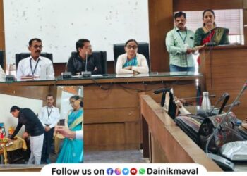 taluka level teacher empowerment competition was concluded with enthusiasm In Maval