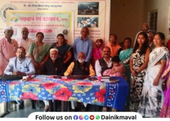 Poetry Reading Program at Sahara Old Age Home Kusvali Maval