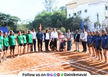 Annual sports festival concluded at Swami Vivekananda English School in Talegaon