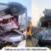 big news Nane Maval devotees bus accident in Pandharpur two dead on the spot