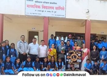 Sanitary Dispenser Machine to Secondary School at Sangise