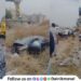 terrible accident involving four vehicles at Kamshet ghat in Maval