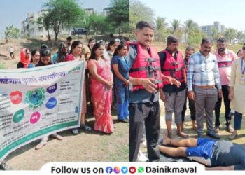 Disaster management training camp concluded at Talegaon Dabhade