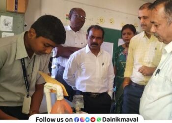 52nd taluka level science exhibition concluded at Indrayani English School Talegaon