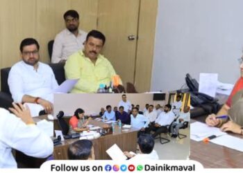 review meeting was concluded regarding stalled regional water supply schemes in Maval taluka